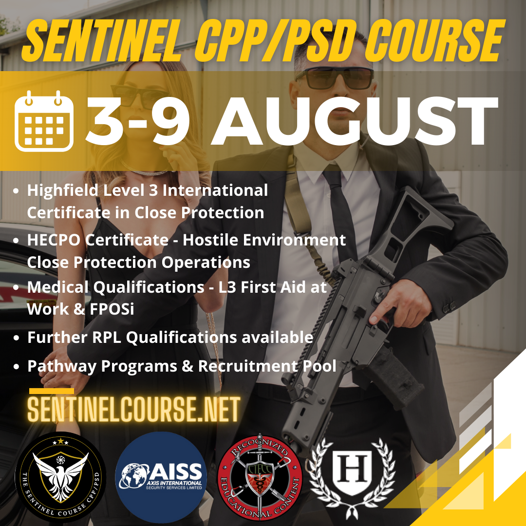 The Sentinel Course August 2024